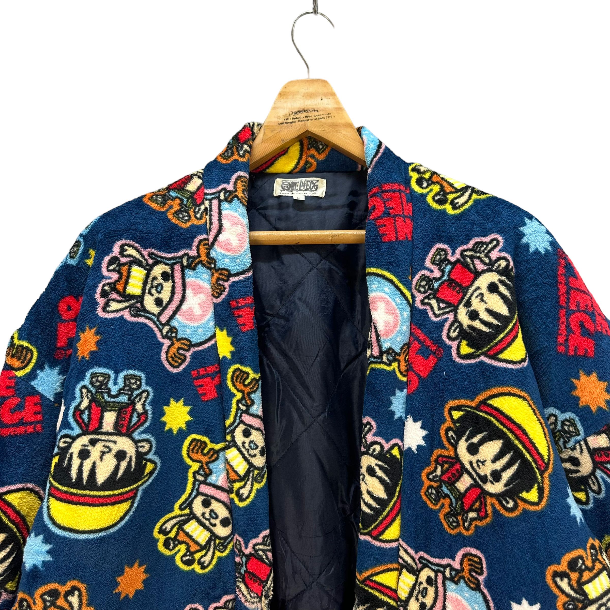 One Piece ONE PIECE FULL PRINT FLEECE KIMONO #7775-171 Size US L / EU 52-54 / 3 - 2 Thumbnail