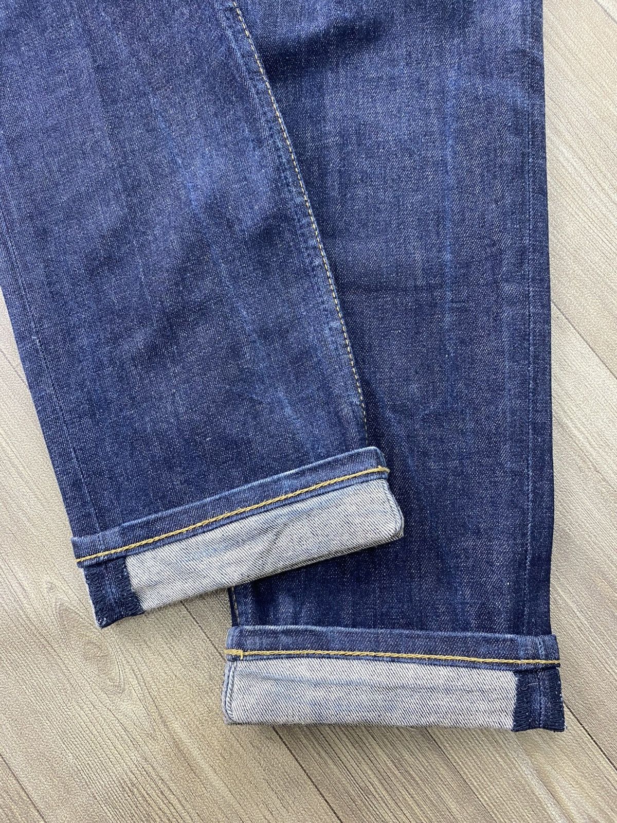Acne Studios Luxury Acne Studios Ace Raw Gothic Skinny Blue Jeans Size US 27 - 11 Thumbnail