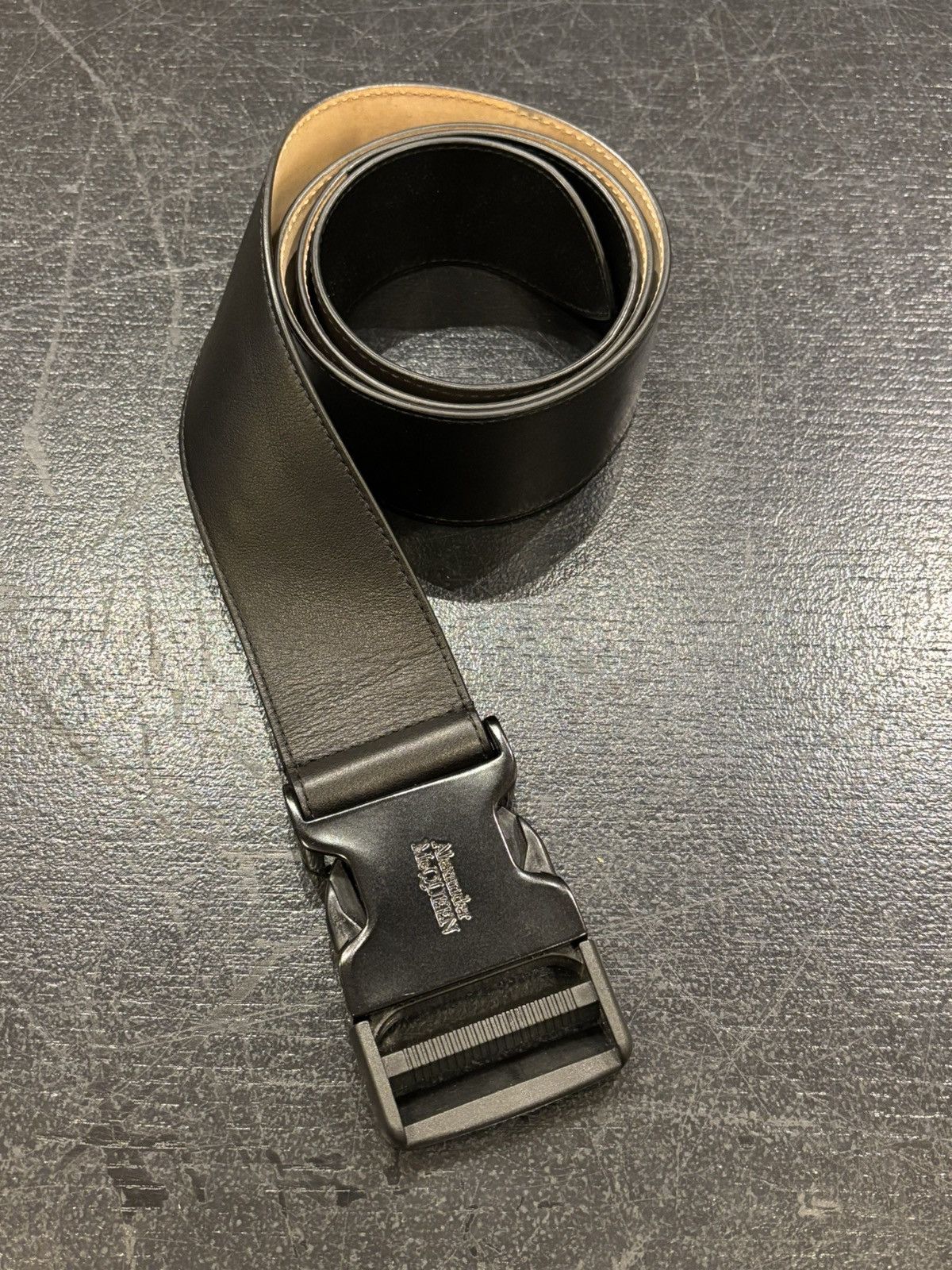 Alexander McQueen Clip Buckle Belt