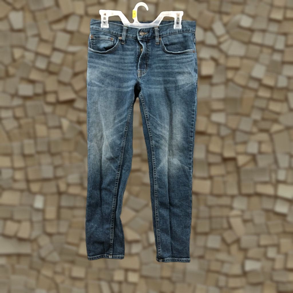 Old Navy Old Navy Jeans Skinny Mens 30x30 Dark Wash Blue Denim Cotton Blend Regular Mid Rise 5-Pocket Size US 30 / EU 46 - 1 Thumbnail