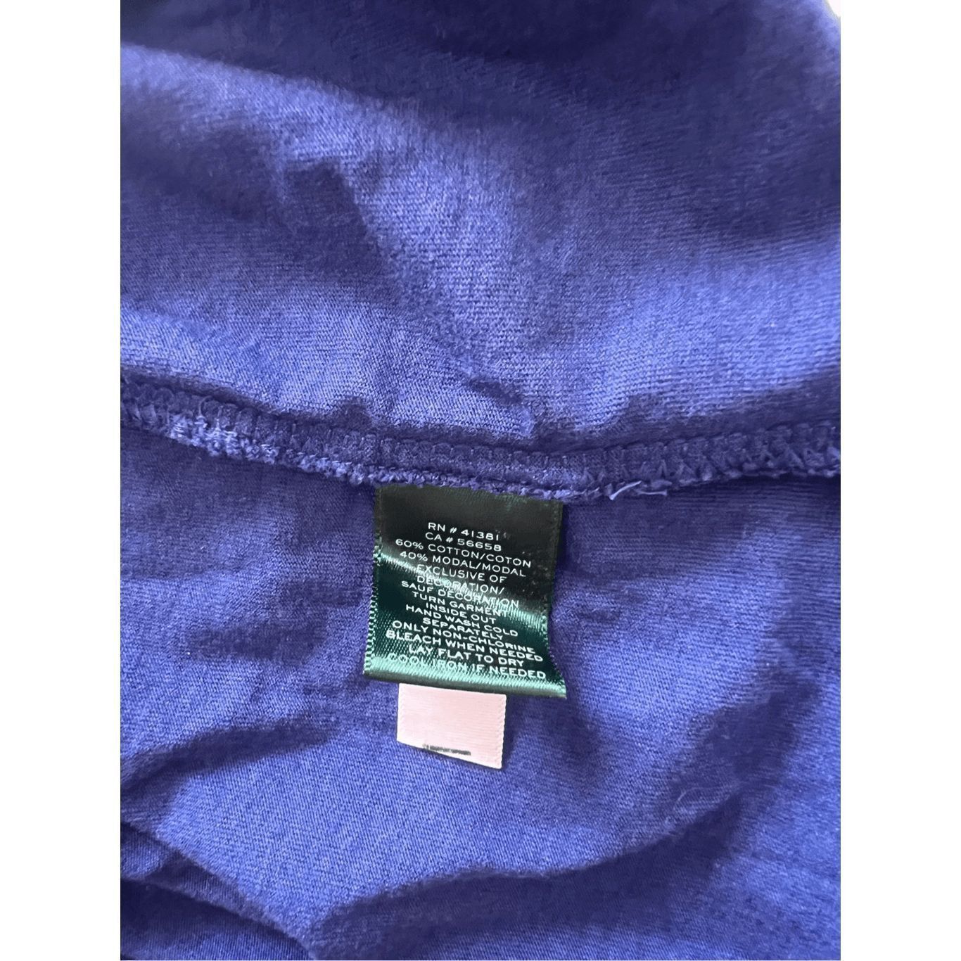 Ralph Lauren Lauren Ralph Lauren Lace-Patch V-Neck TShirt size Large Size L / US 10 / IT 46 - 7 Thumbnail