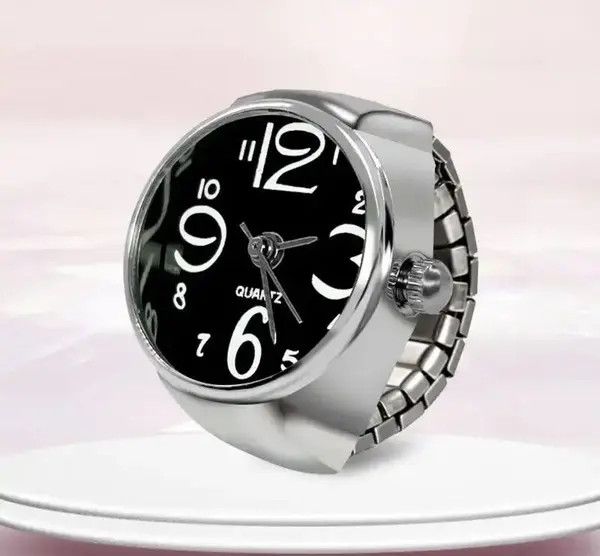 VIBE Finger Watch Adjustable Ring Size ONE SIZE - 2 Thumbnail
