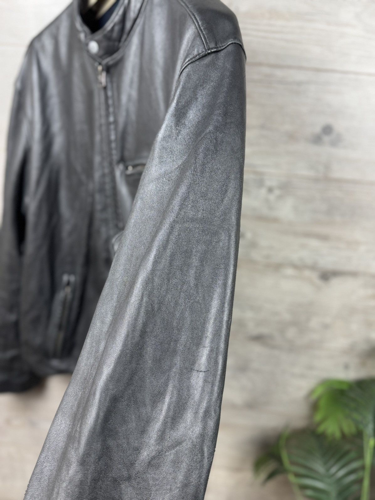 Polo Ralph Lauren Polo Ralph Lauren Leather Racer Moto Biker Jacket Size XXL Size US XXL / EU 58 / 5 - 15 Thumbnail