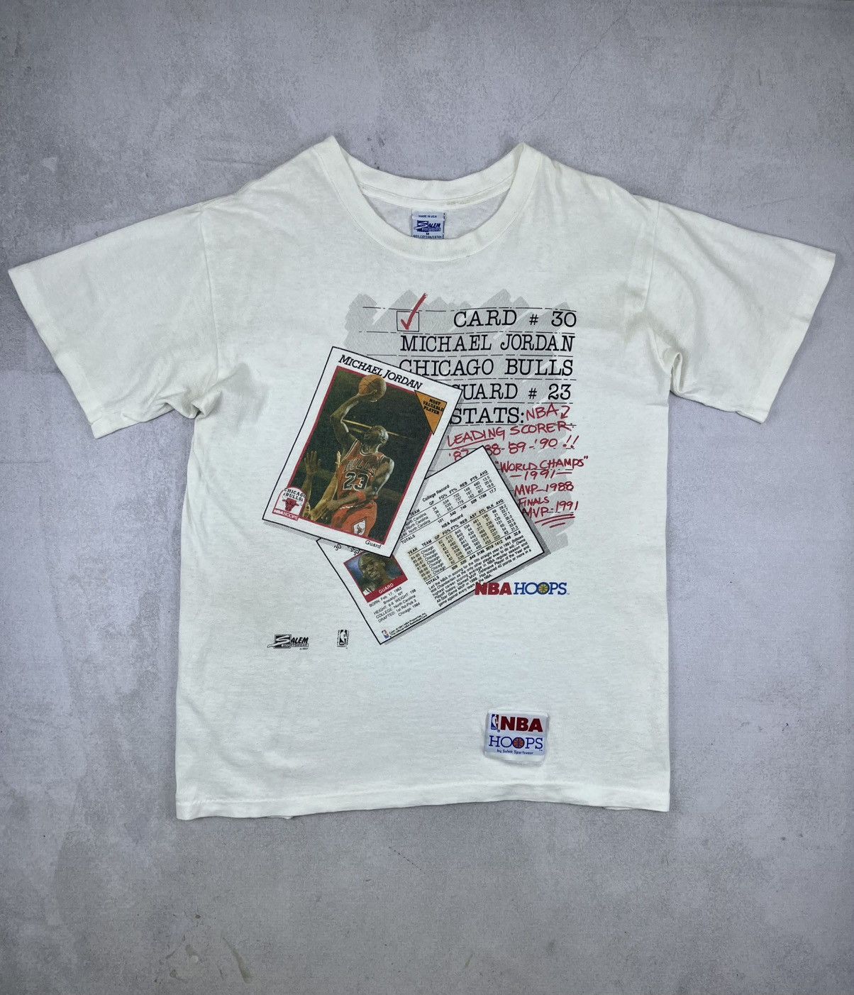 Vintage NBA HOOPS MICHAEL JORDAN TEE