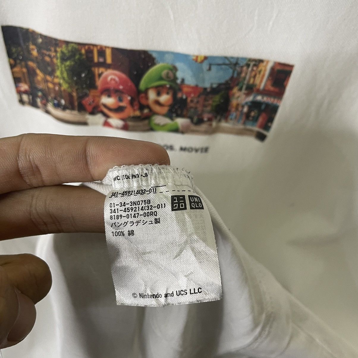Japanese Brand × Nintendo Nintendo x Super Mario Games Promo T Shirt Size US XL / EU 56 / 4 - 5 Thumbnail