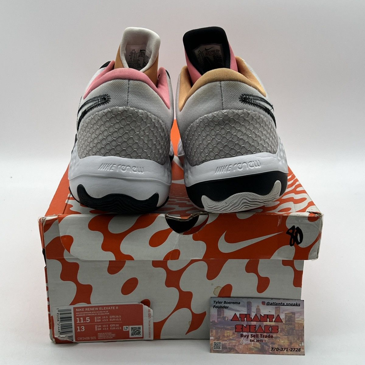 Nike Space jam x Renew elevate 2 hares Size US 11.5 / EU 44-45 - 3 Thumbnail