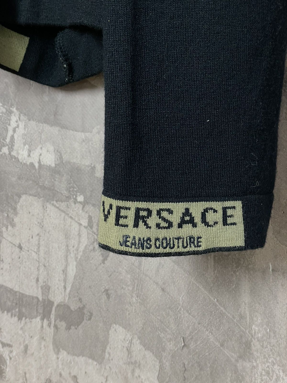 Versace Jeans Couture Vintage Versace Jeans Couture Sweater Wool Size US XL / EU 56 / 4 - 9 Thumbnail