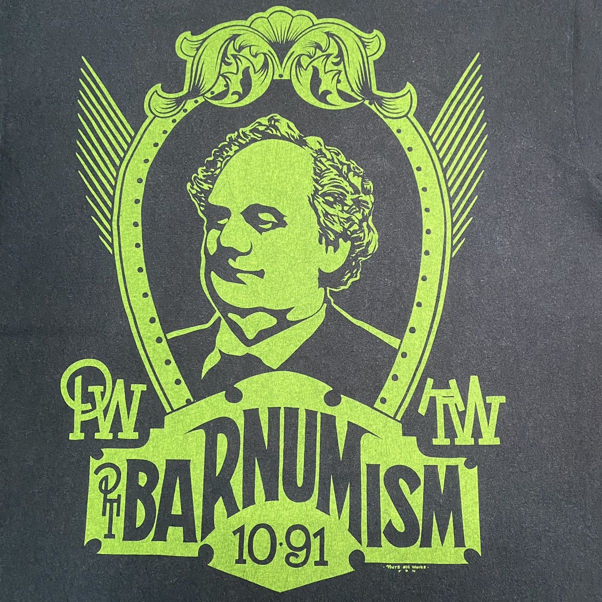 Japanese Brand × Vintage PSYCHO WHEELS ROD KUSTOM BARNUMISM T SHIRT Size US M / EU 48-50 / 2 - 11 Thumbnail