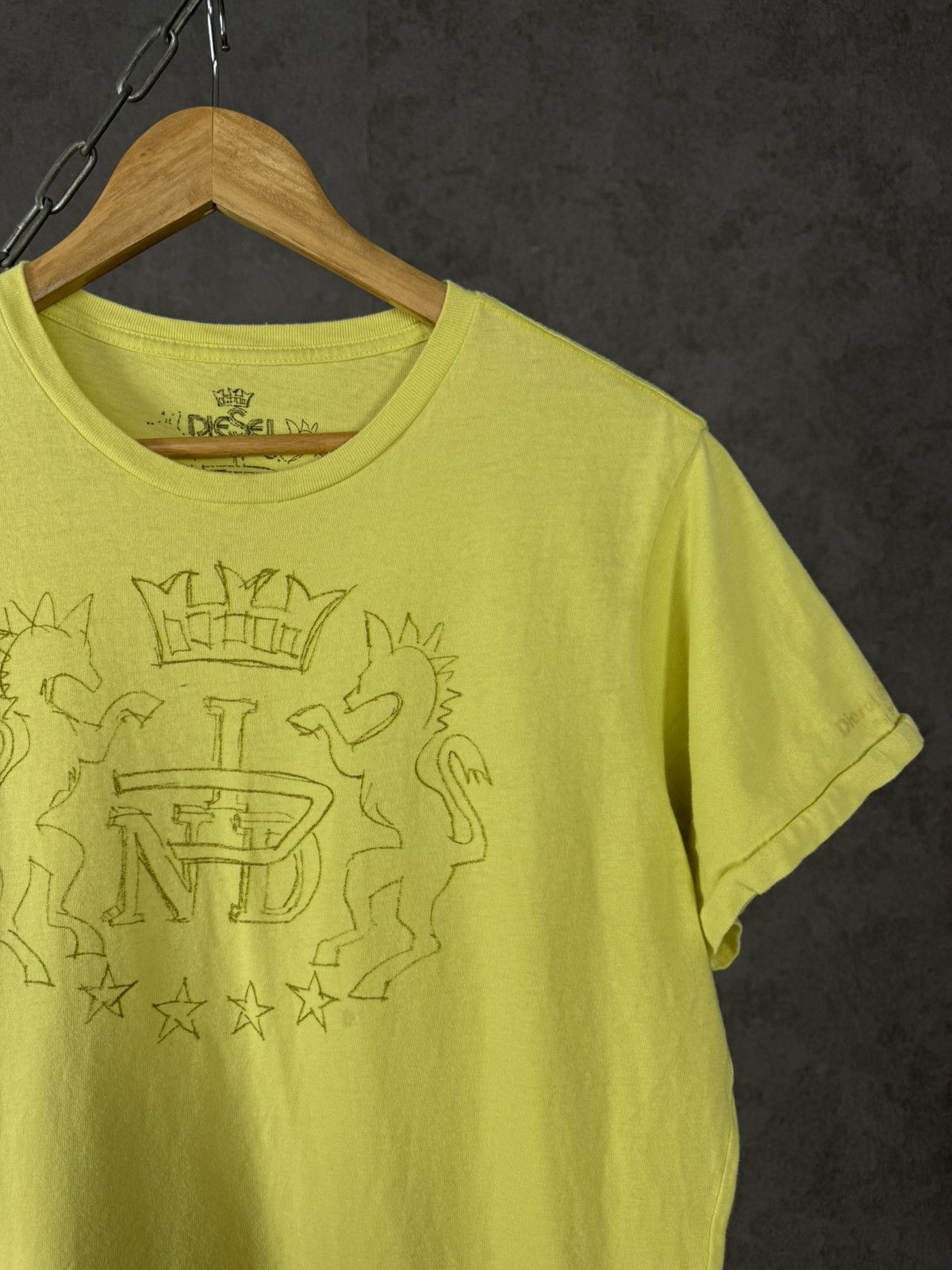 Diesel Diesel vintage center logo tee Size US S / EU 44-46 / 1 - 2 Thumbnail