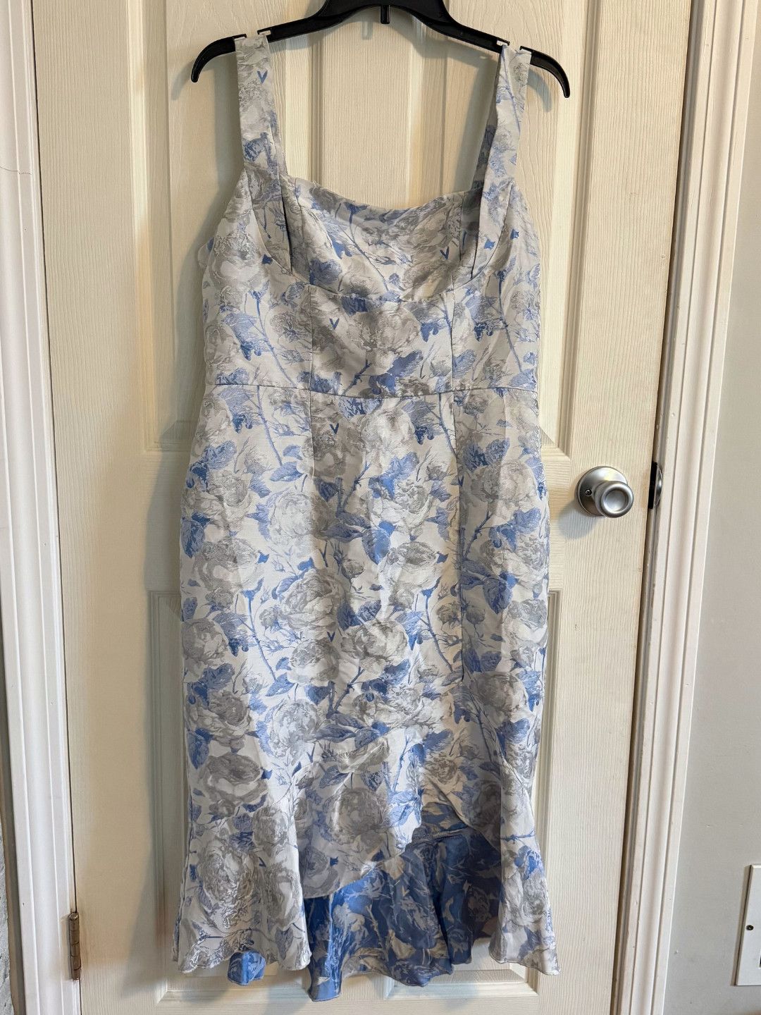 Other NWT JJ's House Avera Jacquard Floral Midi Dress, Size XL Size XL / US 12-14 / IT 48-50 - 4 Thumbnail
