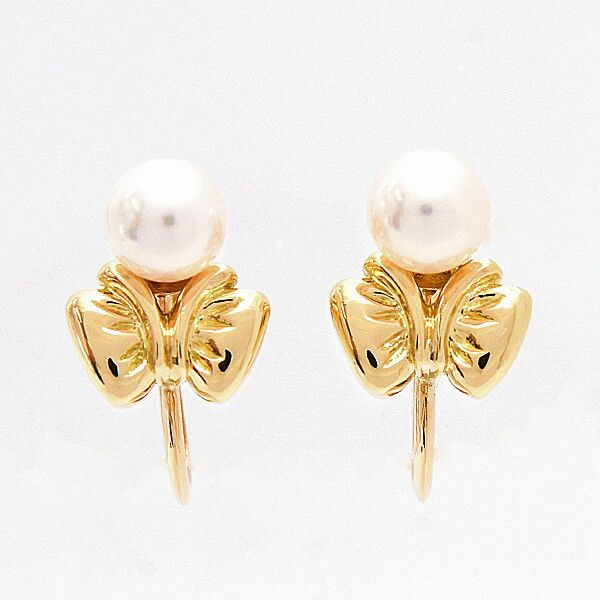 Dior Dior Christian Dior 1P Pearl 750YG Earrings Metal Earrings DUTY FREE for USA Size ONE SIZE - 1 Thumbnail