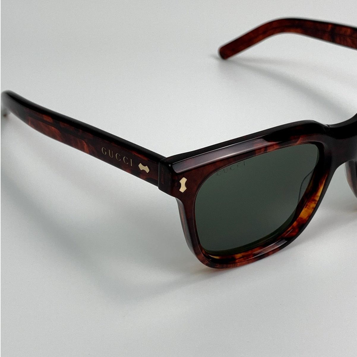 Gucci NEW Gucci GG1523S 002 Havana Gray Men Authentic Size ONE SIZE - 3 Thumbnail