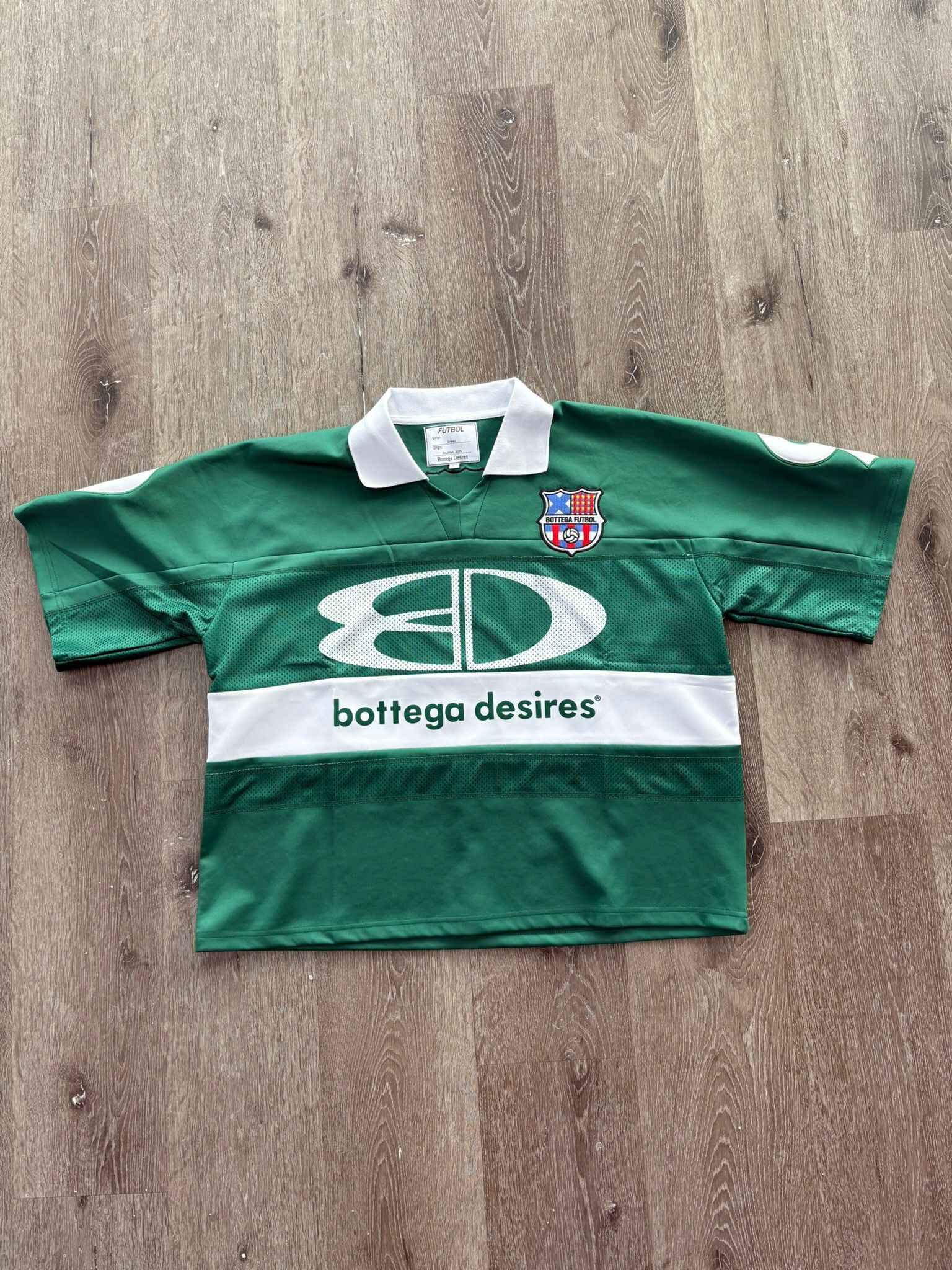 Bottega Desires Bottega Desires "Futbol" Jersey - Size Large Size US L / EU 52-54 / 3 - 1 Thumbnail