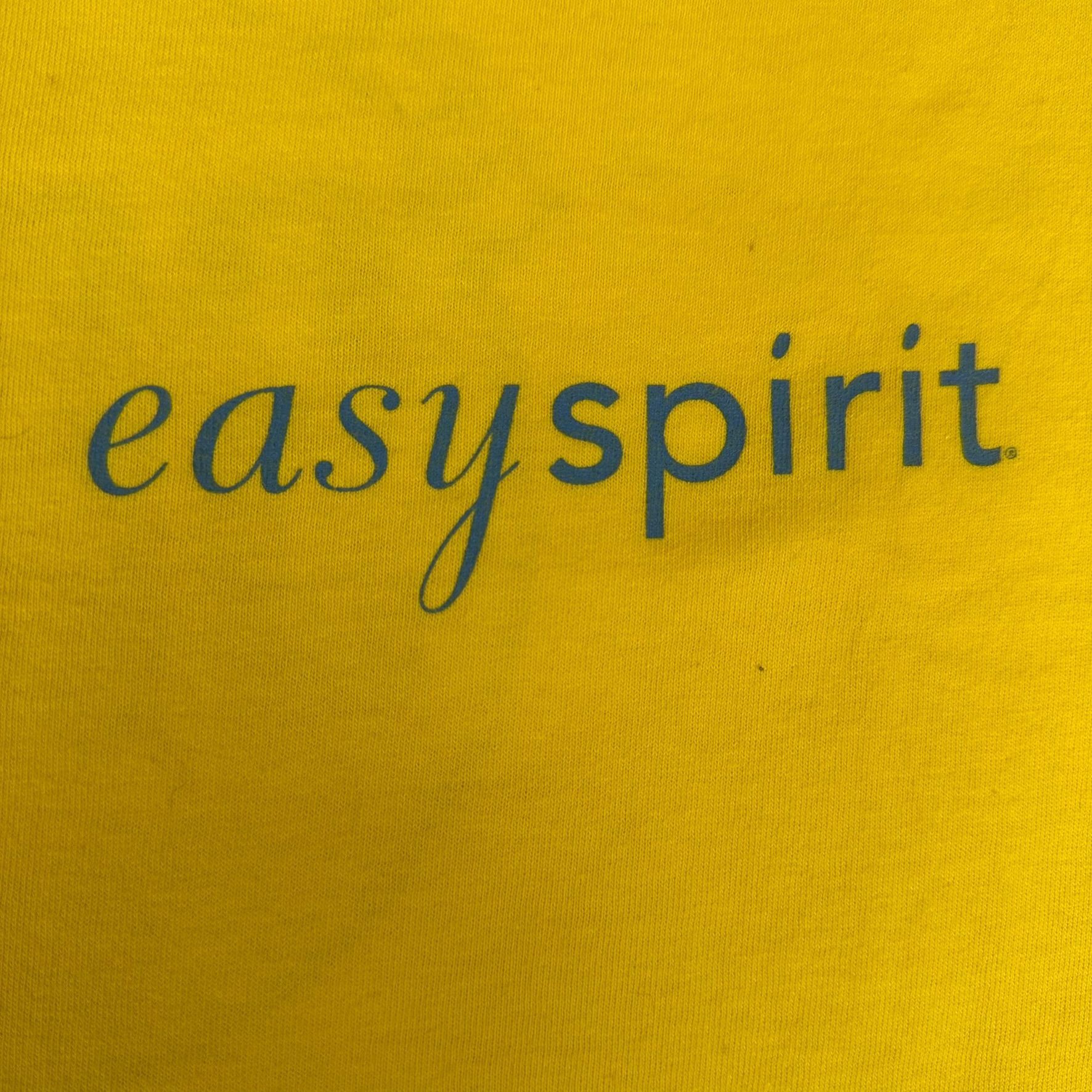 Delta Vintage 90s Easy Spirit Comfort Sale T-Shirt Bright Yellow P Size US L / EU 52-54 / 3 - 2 Thumbnail