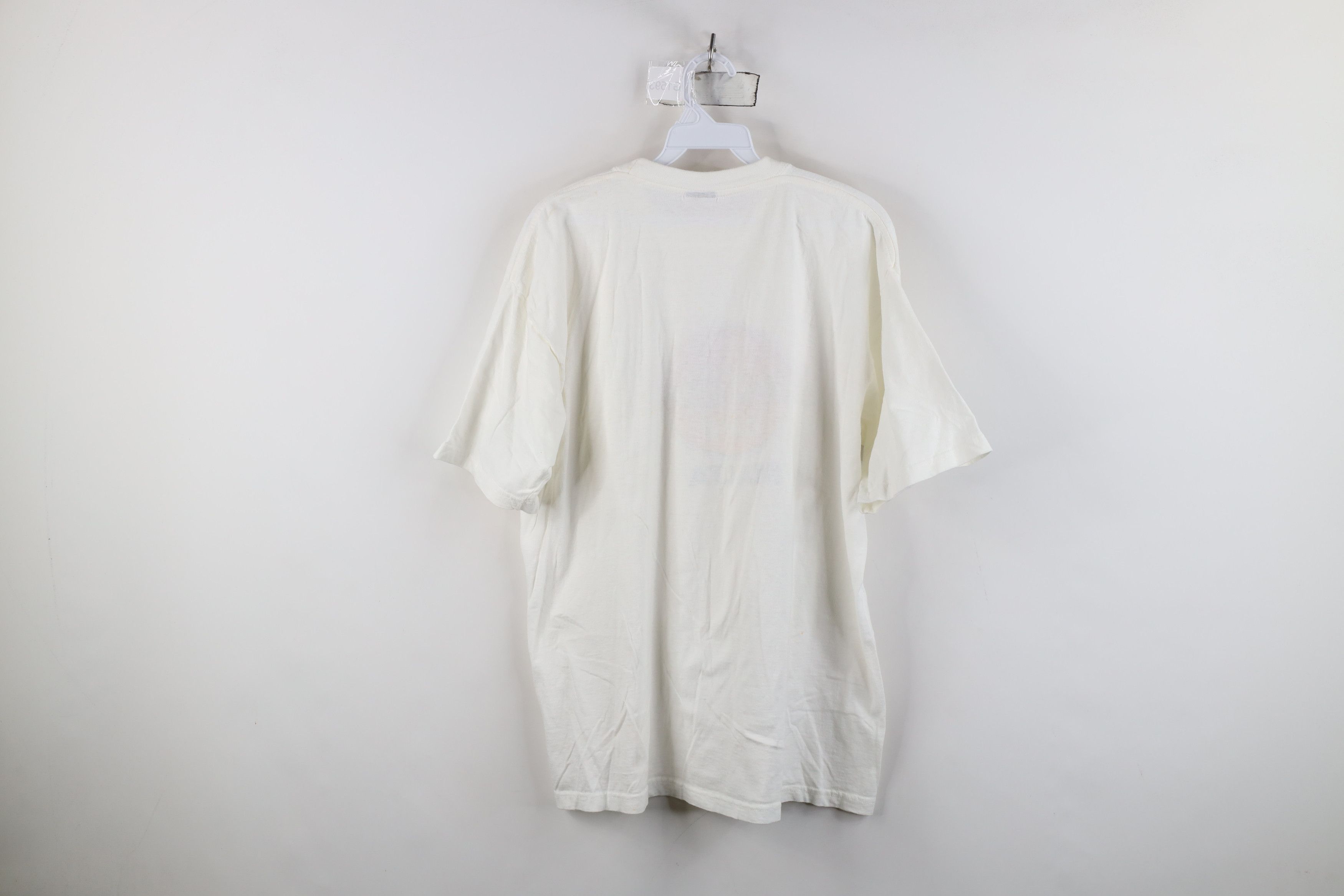 Hard Rock Cafe Vintage 90s Hard Rock Cafe Spell Out Malta T-Shirt White Size US L / EU 52-54 / 3 - 12 Thumbnail