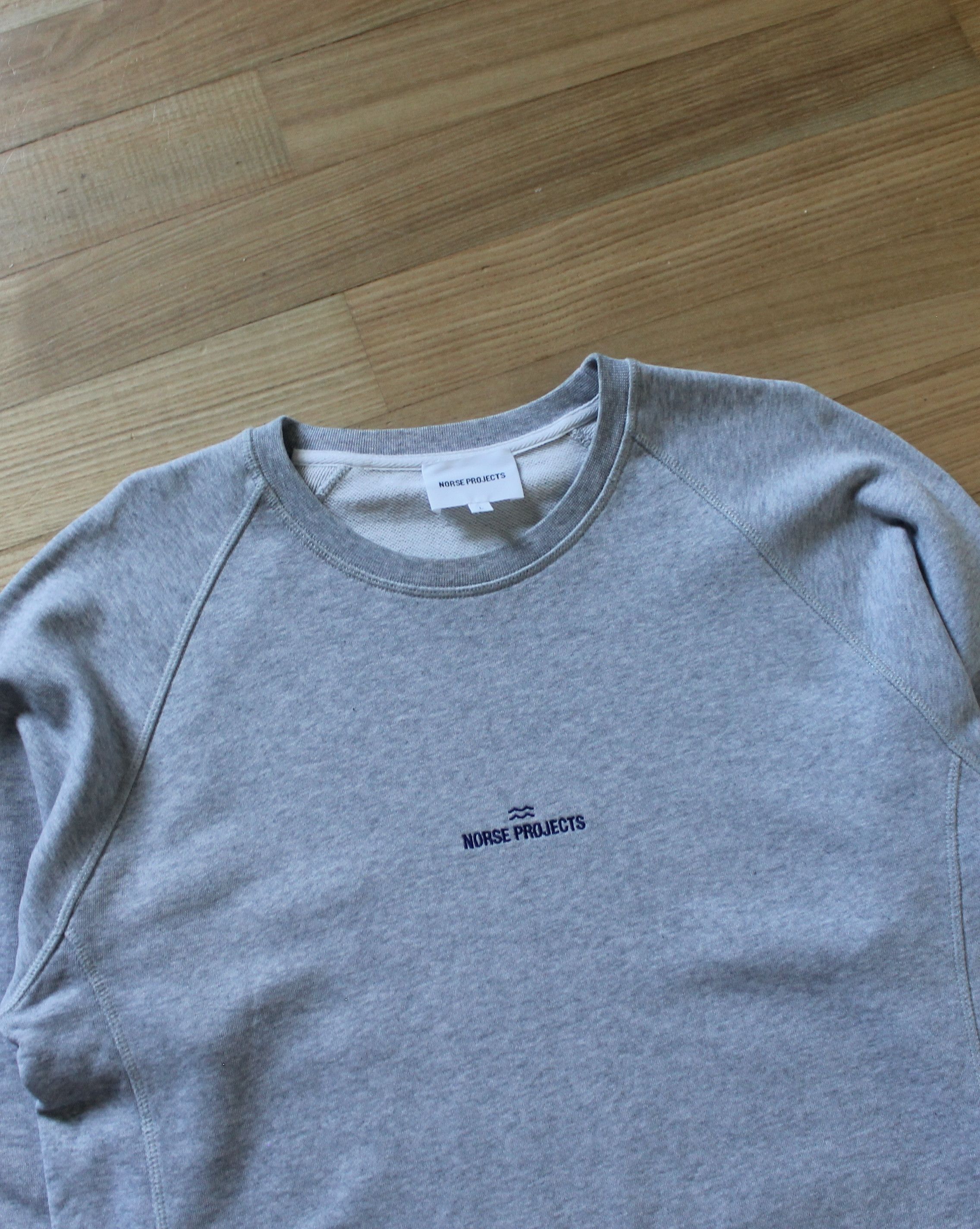 Norse Projects Norse Projects Ketel NP Wave Logo Sweatshirt Size US L / EU 52-54 / 3 - 5 Thumbnail