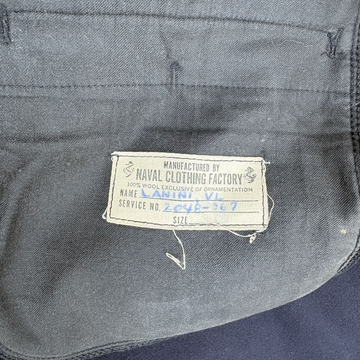 John Alexander Skelton 1940s us navy officer wide leg wool trousers 32x30 Size US 32 / EU 48 - 8 Thumbnail