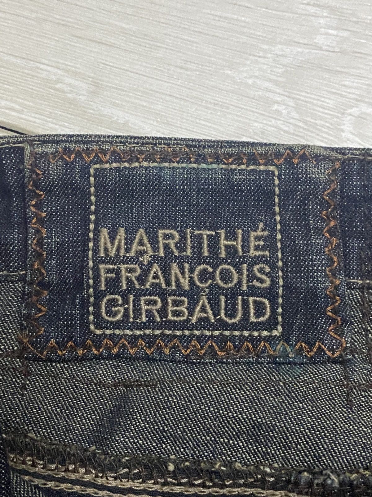 Marithe + Francois Girbaud Marithe Francois Girboud Mud Wash Whisker Super Baggy Size US 34 / EU 50 - 14 Thumbnail