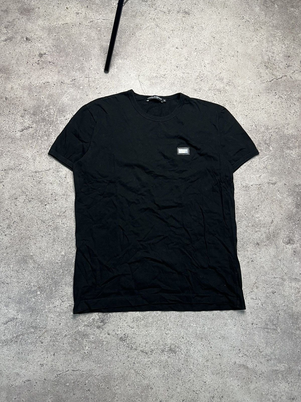 Dolce & Gabbana Vintage Y2K 90’s Dolce & Gabanna Basic Logo Tee Size US M / EU 48-50 / 2 - 1 Thumbnail