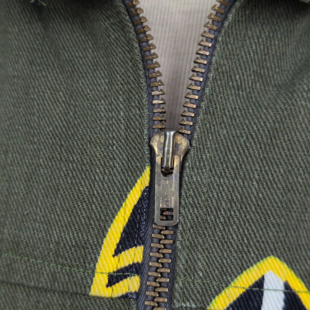 Vintage Vintage handmade Army Airborne ZIp Up Canvas jacket Size XS / US 0-2 / IT 36-38 - 7 Thumbnail