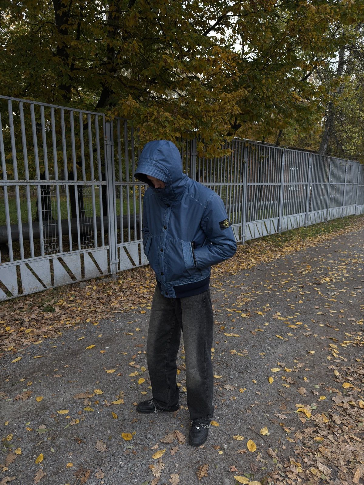 Stone Island Vintage Stone Island Mussola Gommata Jacket | Grailed