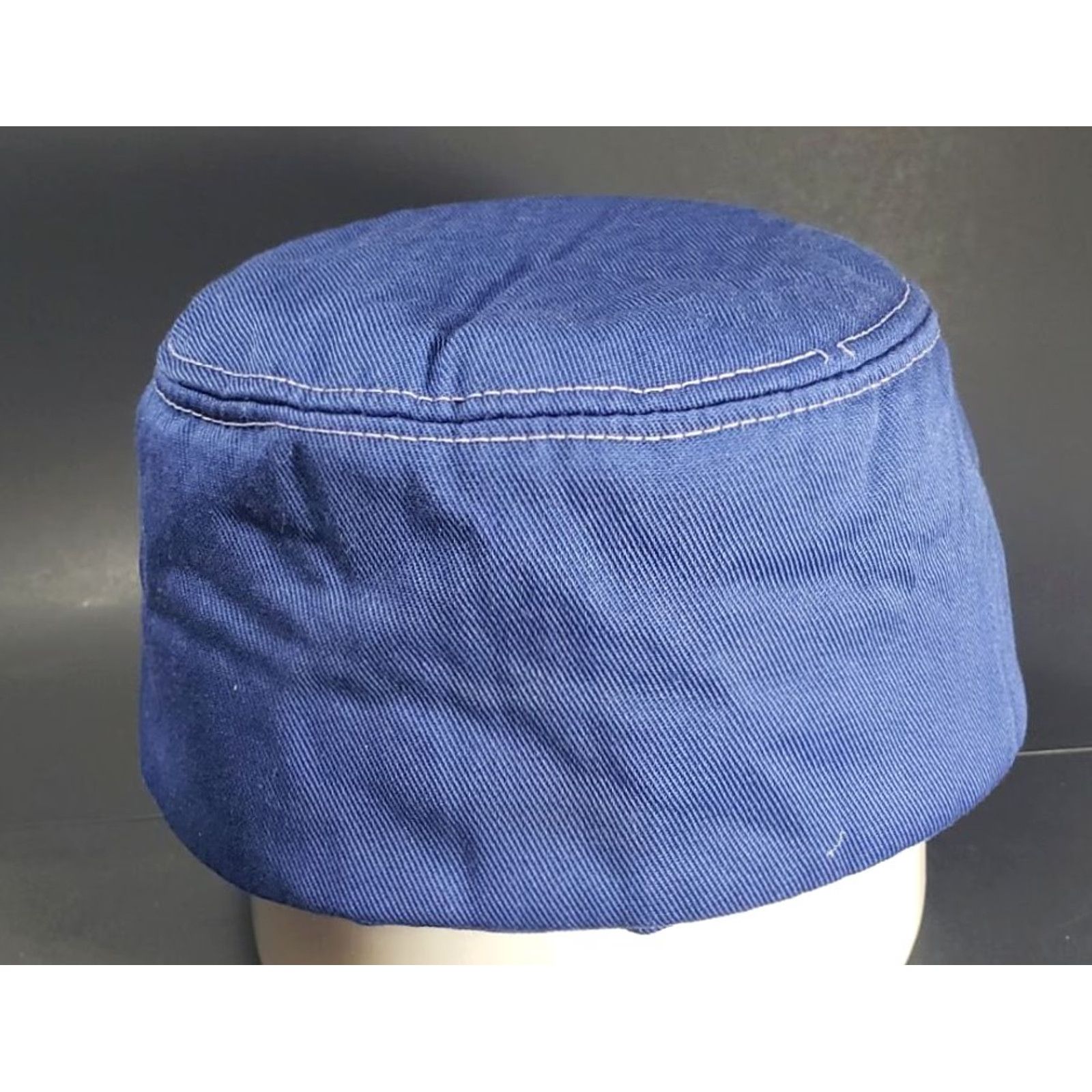 Vintage VTG FARMERS ELEVATOR COOP SPENCER LANGDON GREENVILLE EAR FLAP CO-OP BLUE CAP HAT Size ONE SIZE - 4 Thumbnail