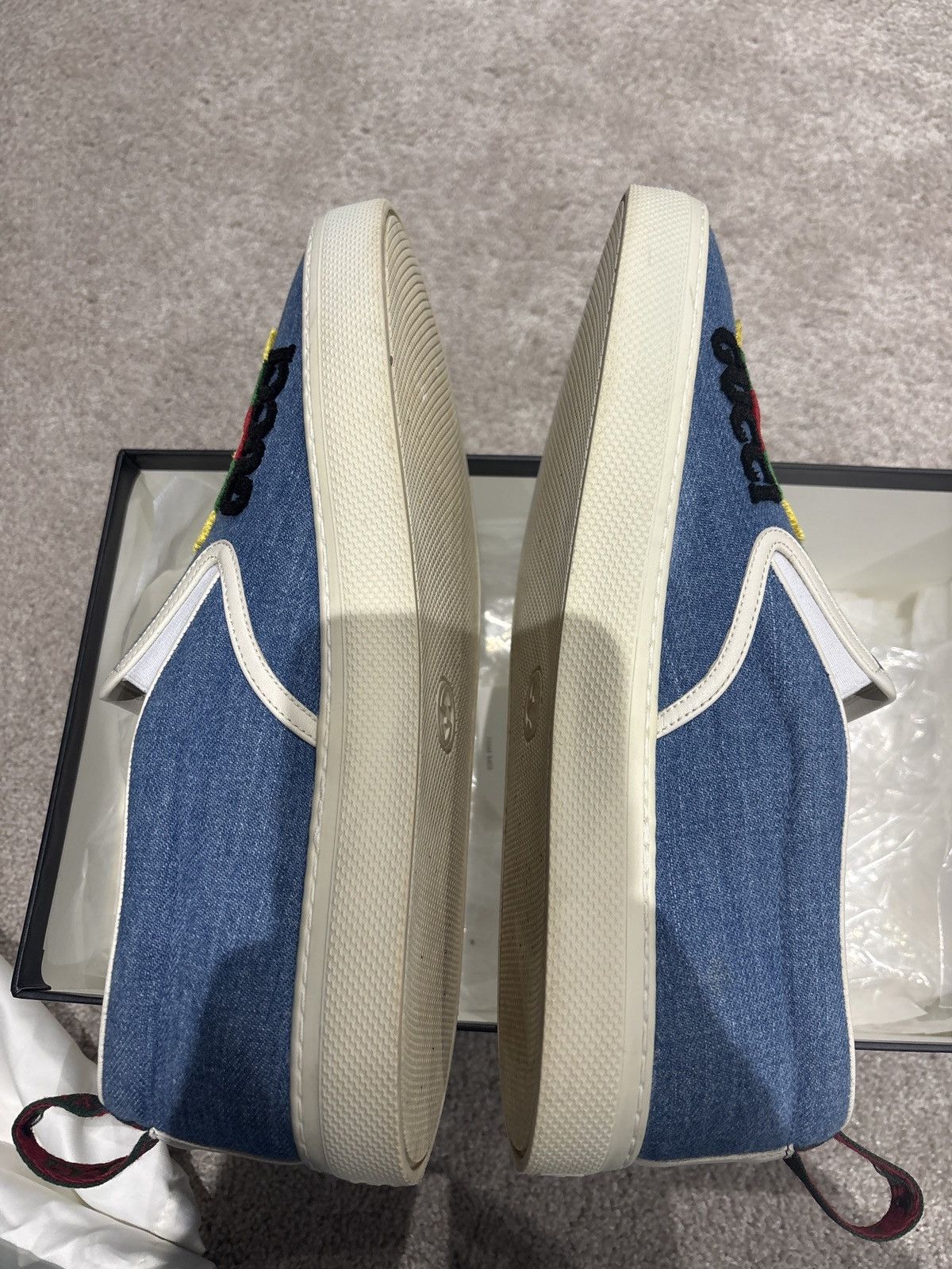 Gucci Gucci Dublin blue men’s shoes Size US 10 / EU 43 - 4 Thumbnail