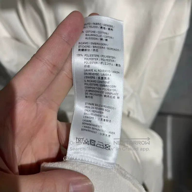 Balenciaga Balenciaga Sporty B double hook off-white sweatshirt, size Size US XS / EU 42 / 0 - 8 Thumbnail