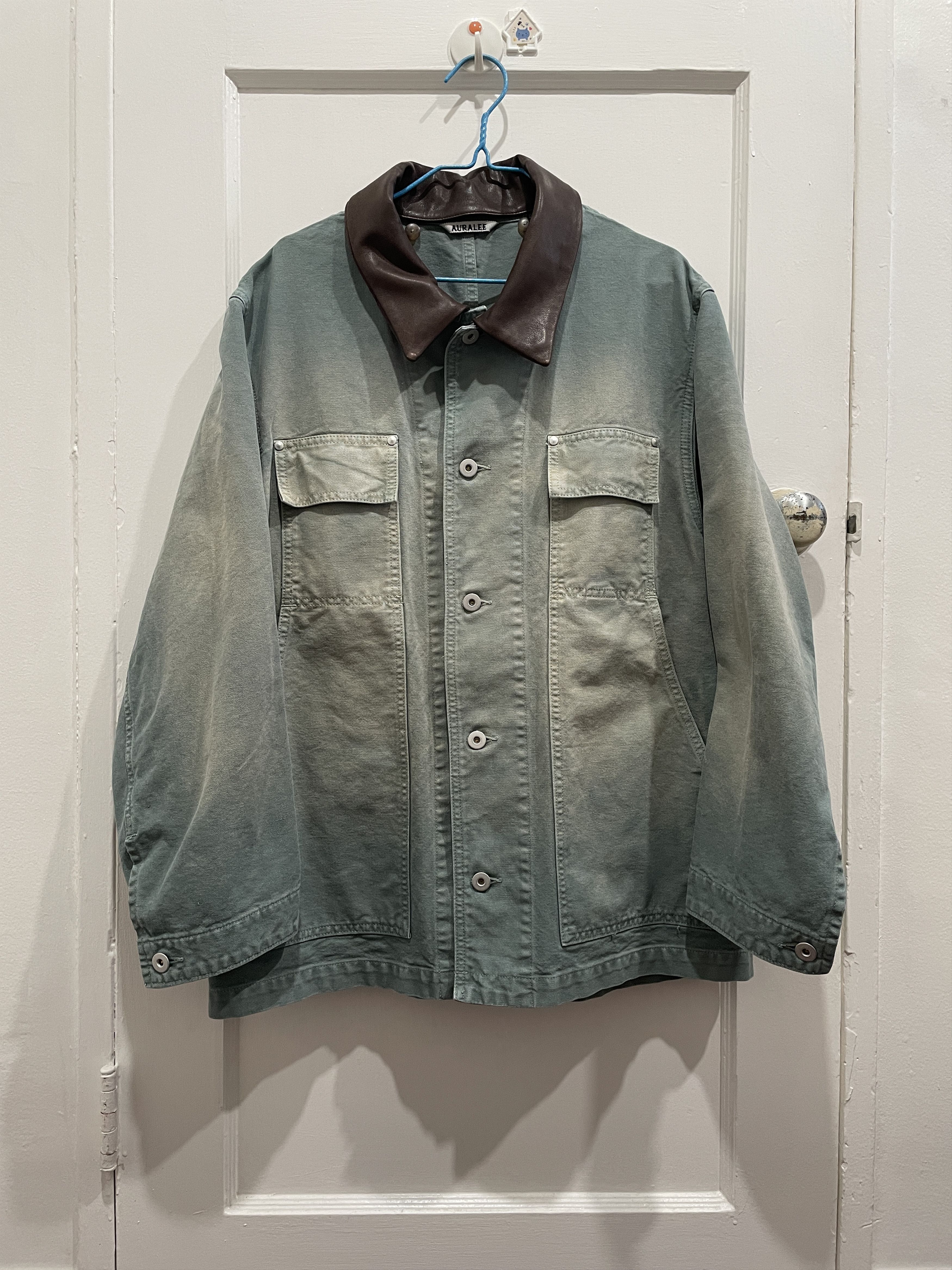 Auralee Duck Canvas Blouson Size US M / EU 48-50 / 2 - 1 Thumbnail