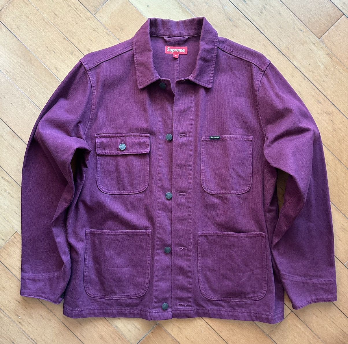 Supreme Supreme SS18 Tapestry Denim Chore Jacket Size US M / EU 48-50 / 2 - 1 Thumbnail