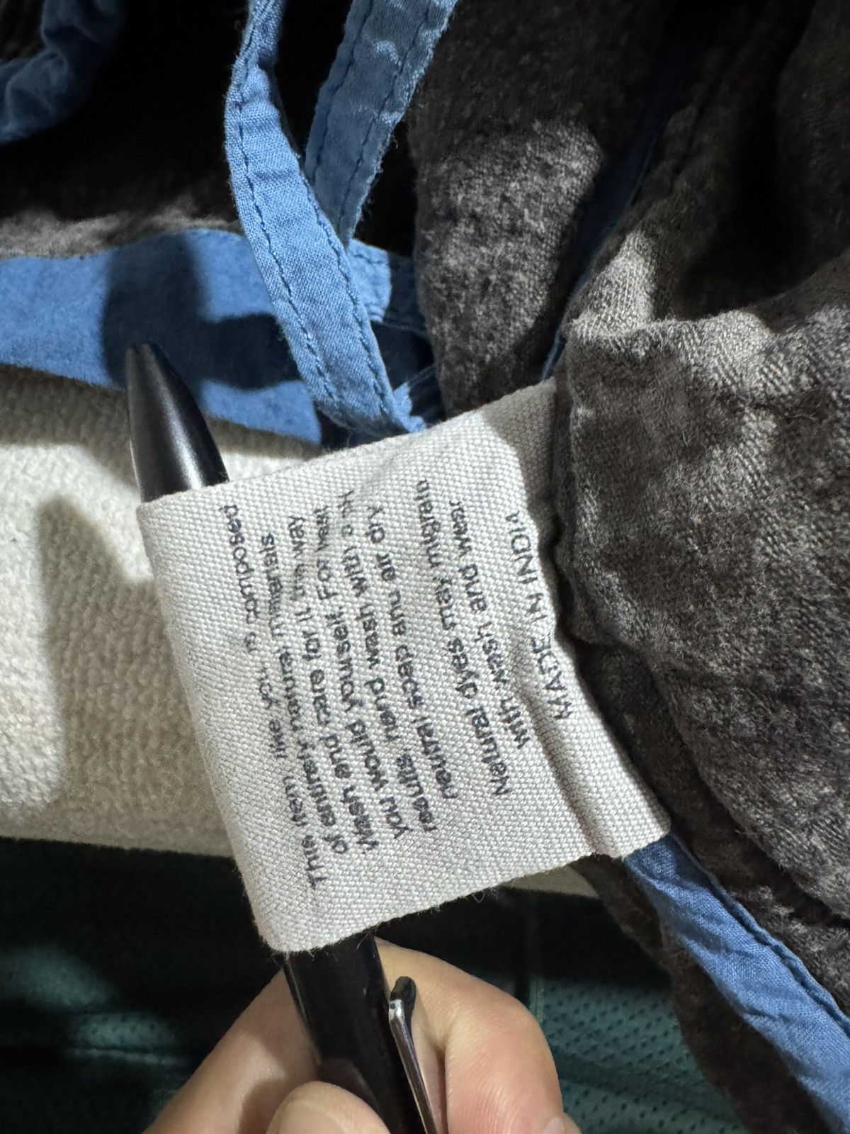 Story Mfg. Organic cotton corduroy crotchet pullover Size US L / EU 52-54 / 3 - 9 Thumbnail