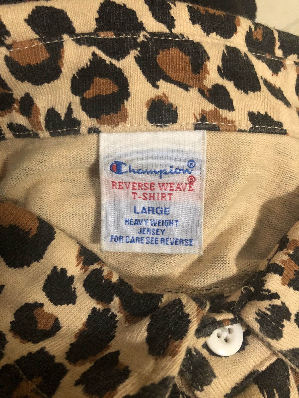 Champion Champion Leopard Polo Shirt Size US M / EU 48-50 / 2 - 5 Thumbnail