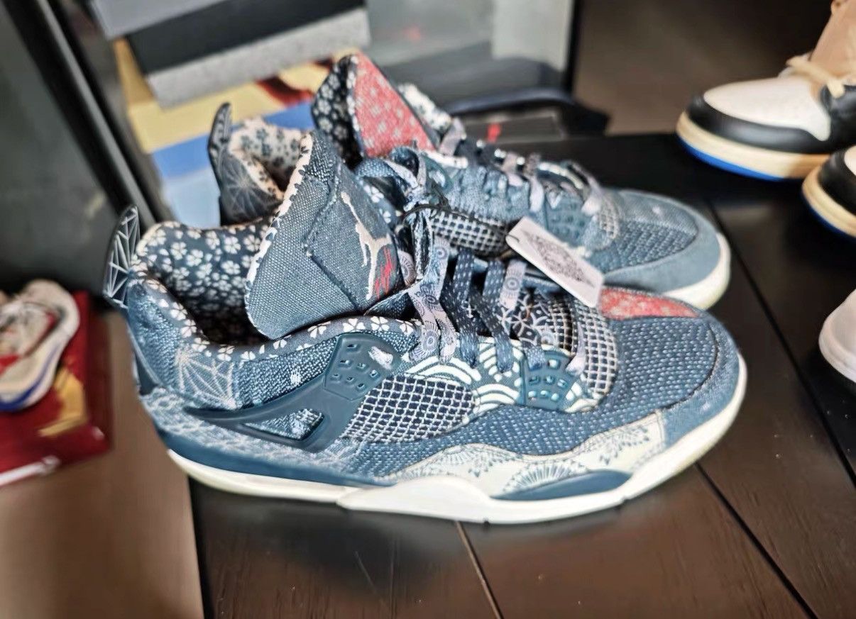 Nike Nike Air Jordan 4 Sashiko J42 Size US 10 / EU 43 - 1 Thumbnail