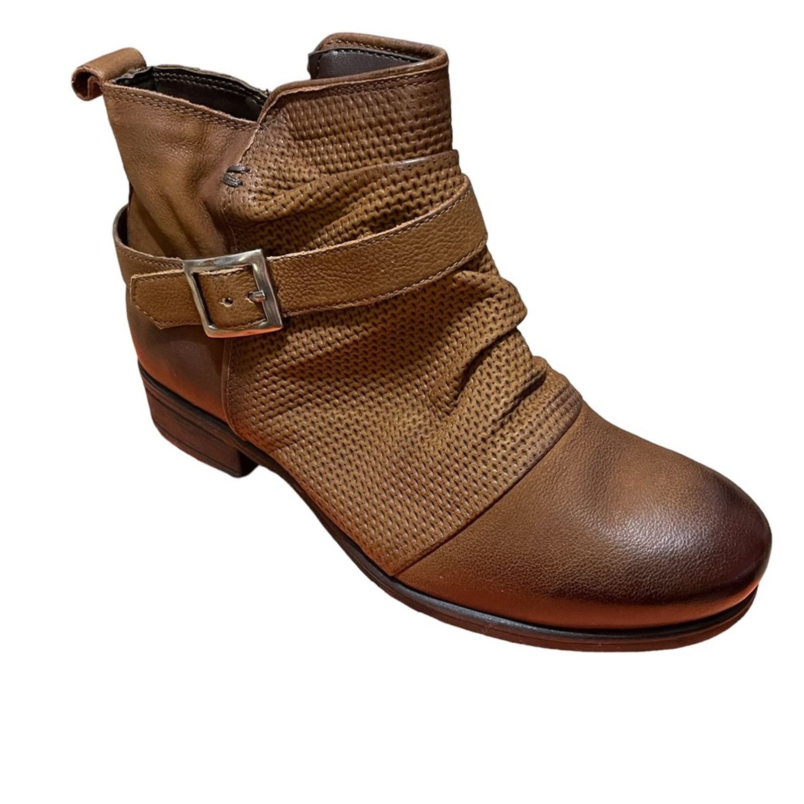 Other Miz Mooz Wide Width Ankle Boots Suzy Hazelnut EU 37 NIB Size US 6.5 / IT 36.5 - 6 Thumbnail