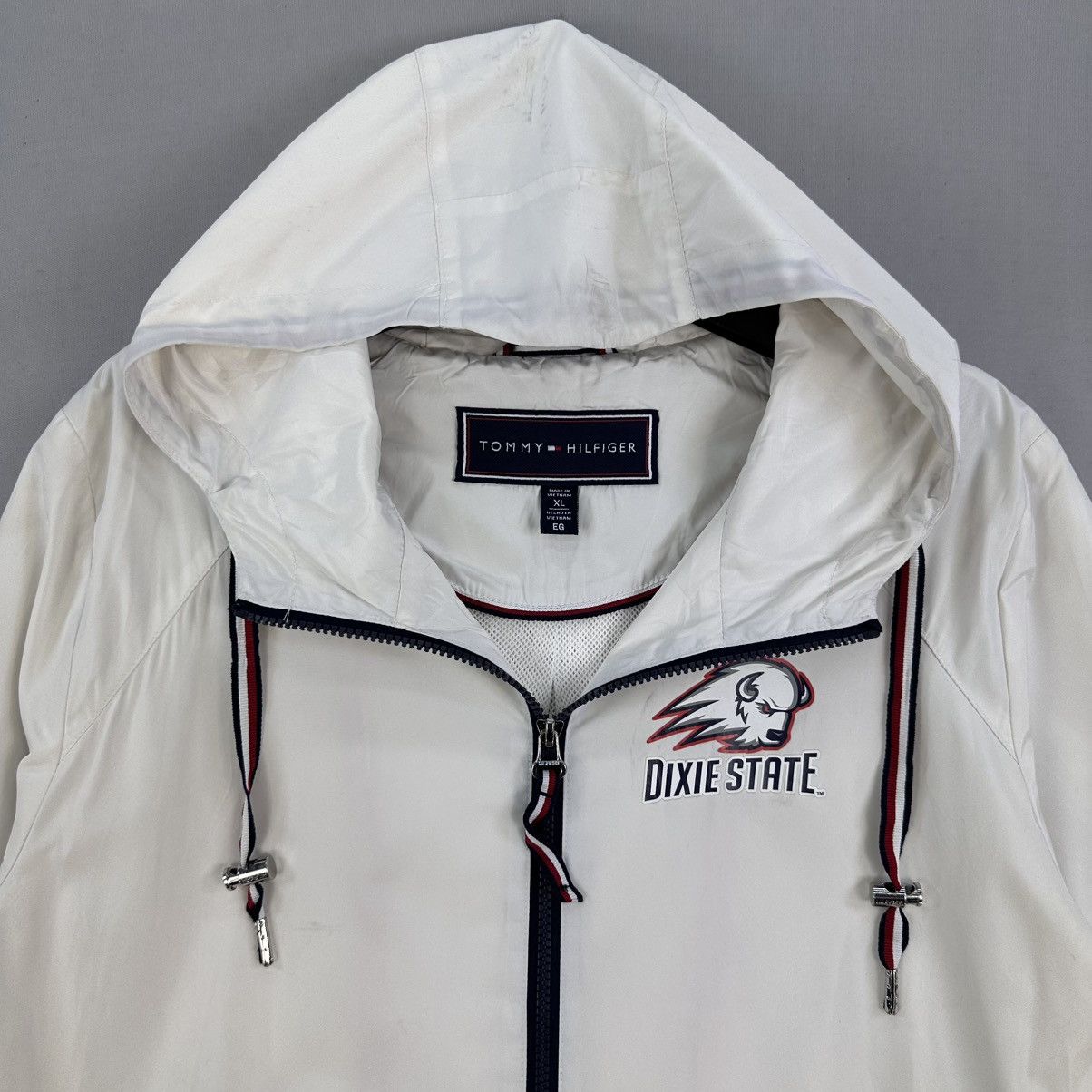 Tommy Hilfiger TOMMY HILFIGER DIXIE STATE University Zipper Jacket Size L / US 10 / IT 46 - 7 Thumbnail