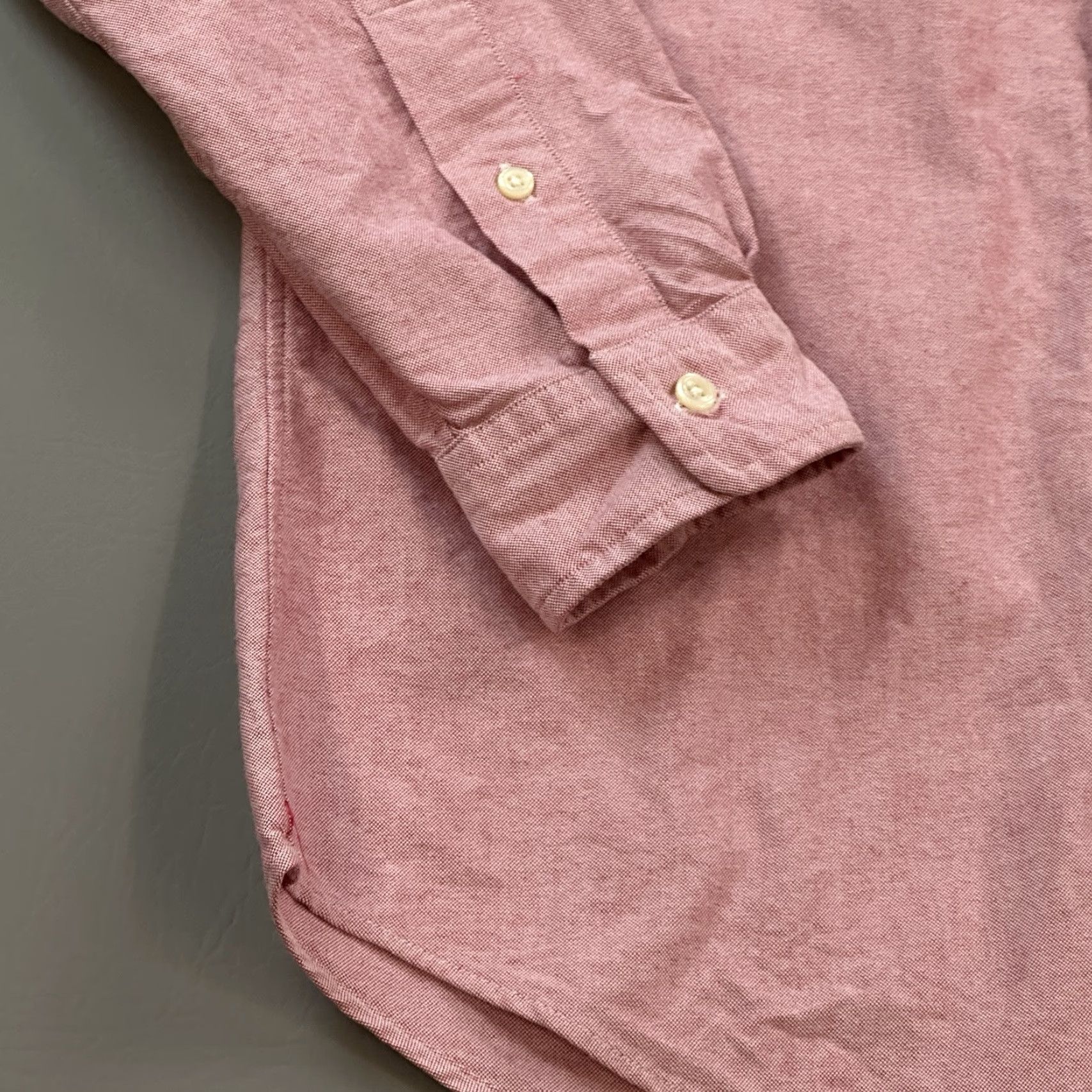 Ralph Lauren VINTAGE Ralph Lauren Shirt Mens Small Classic Fit Oxford Varsity Letterman Patch Preppy Size US S / EU 44-46 / 1 - 3 Thumbnail