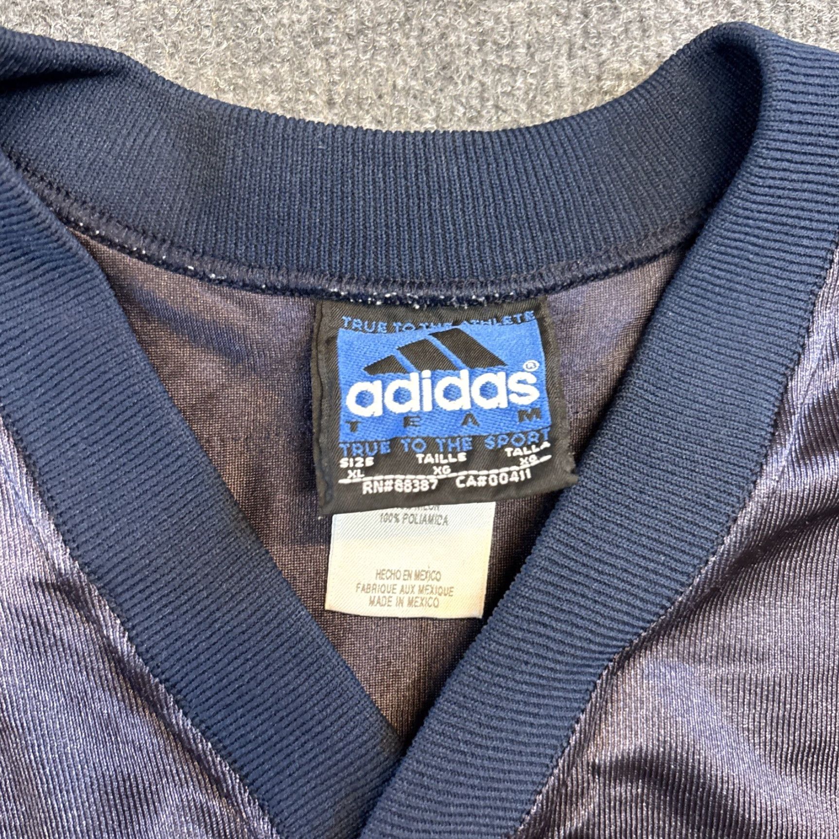 Adidas VINTAGE Marcus Robinson 80 Jersey Adidas NFL Football Mens XL Blue Chicago Bears Shirt Size US XL / EU 56 / 4 - 4 Thumbnail