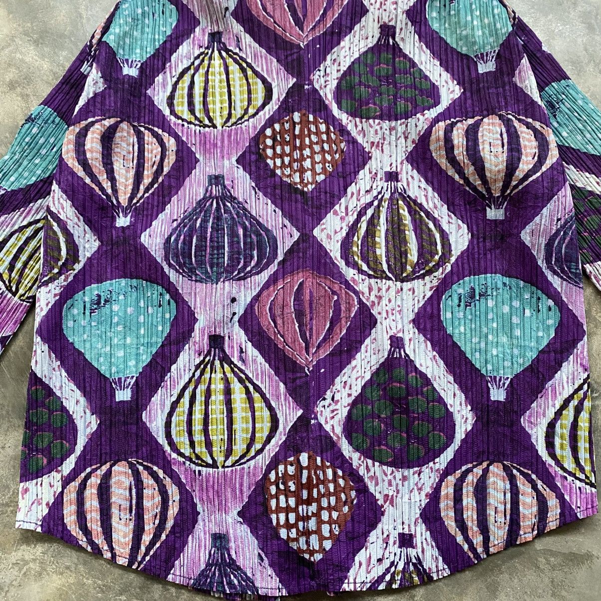 Pleats Please Issey Miyake PLEATS PLEASE Issey Miyake Air Ballon Button Up Shirt Size M / US 6-8 / IT 42-44 - 10 Thumbnail
