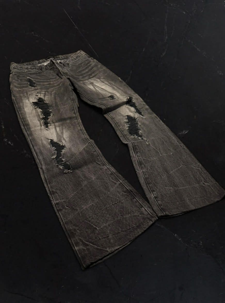 Japanese Brand Fuga Waxed Denim Size US 29 - 2 Thumbnail