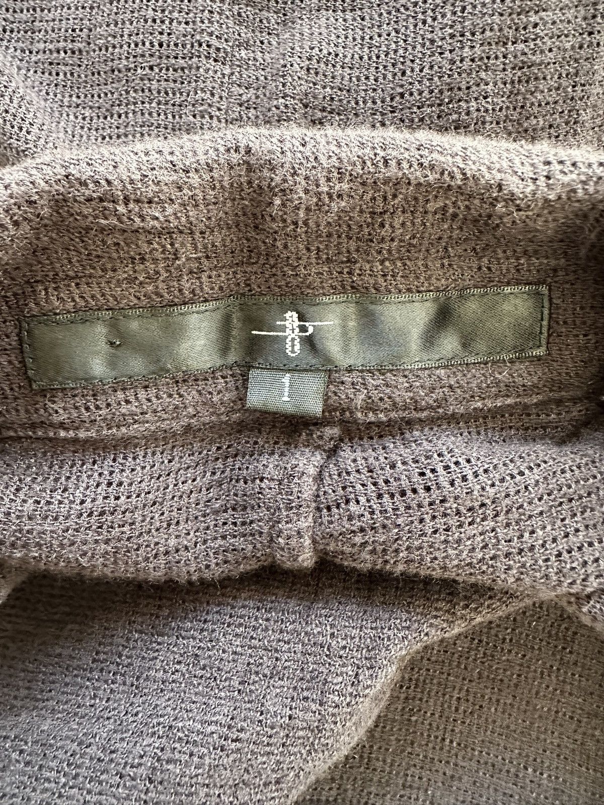 NO ID Avantgarde No ID gauze dyed linen cardigan Size US M / EU 48-50 / 2 - 8 Thumbnail