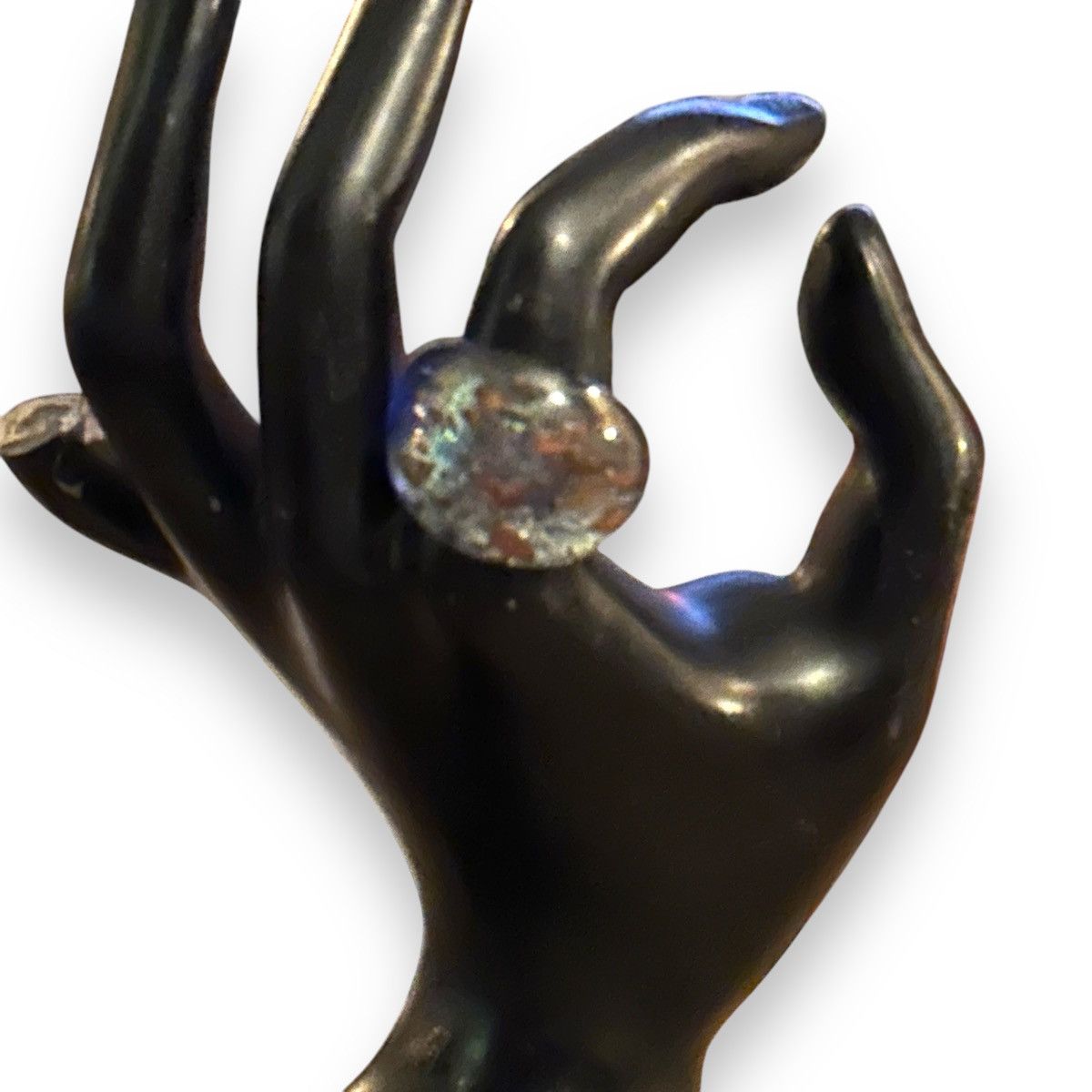 Vintage Vintage Murano glass dome ring Size ONE SIZE - 2 Thumbnail