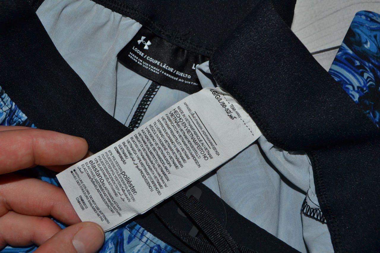 Under Armour Under Armour Storm Shorts Blue Abstract Print Men's Size L Size US 34 / EU 50 - 7 Thumbnail