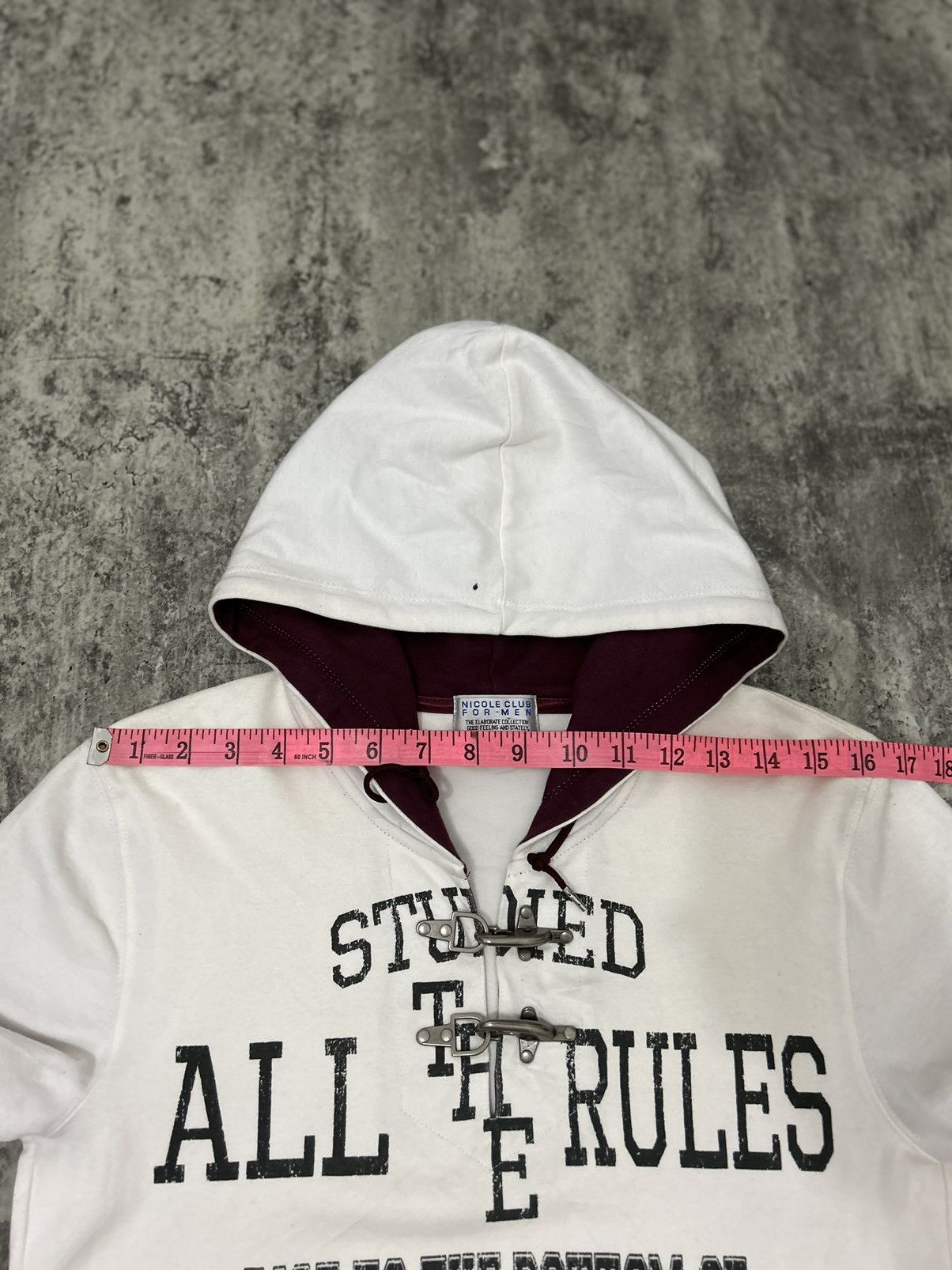 Nicole Club Nicole Club For Men Long Tshit Hoodie Size US S / EU 44-46 / 1 - 12 Thumbnail