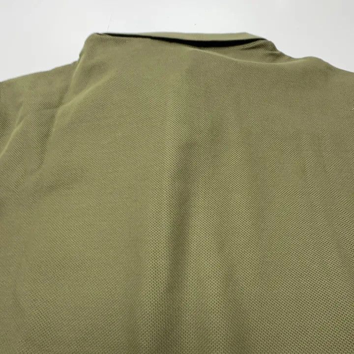 Burberry Burberry Burberry Military Green Short-Sleeve Polo Shirt-2 Size US L / EU 52-54 / 3 - 4 Thumbnail