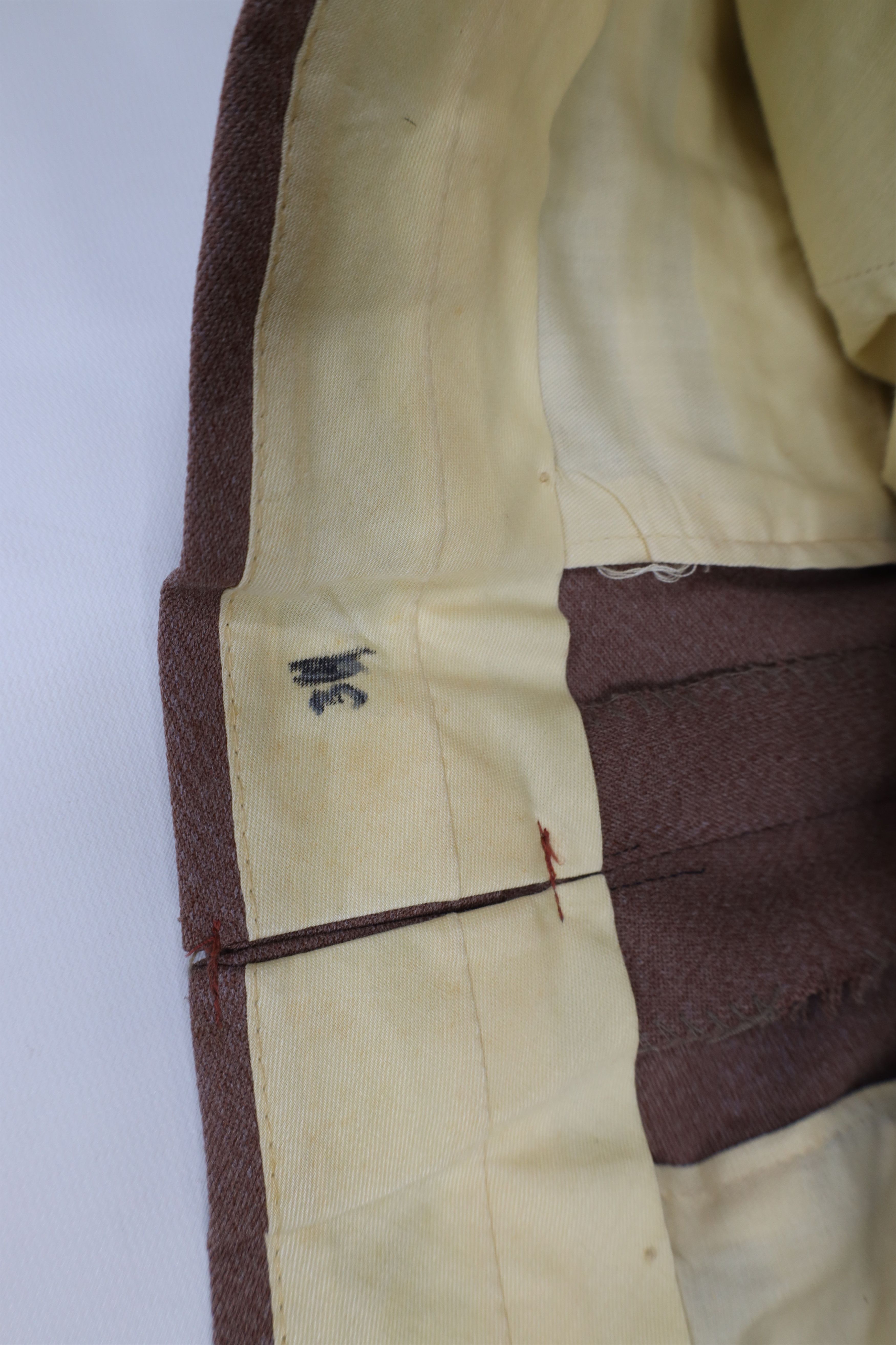 Vintage Vintage 70s Streetwear Wide Leg Chino Pants Light Brown USA Size US 34 / EU 50 - 7 Thumbnail