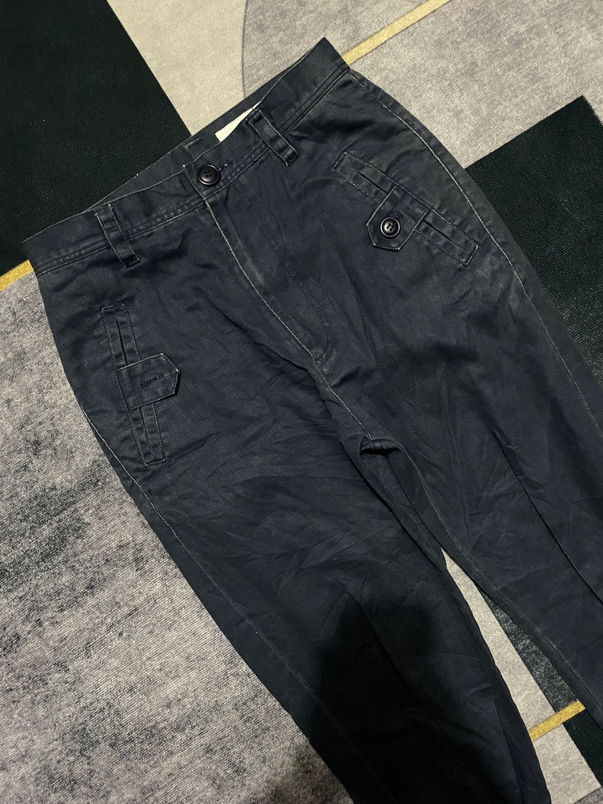 Vintage KUS KUS JAPAN DENIM PANTS Size US 28 / EU 44 - 2 Thumbnail