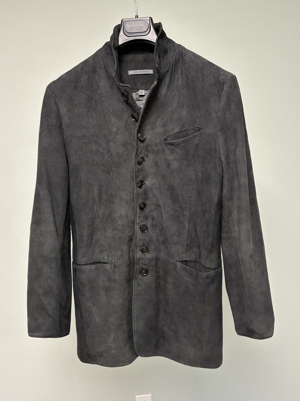 John Varvatos Woodward Multibutton Sheepskin jacket EU 48 usa 38 Size US M / EU 48-50 / 2 - 9 Thumbnail