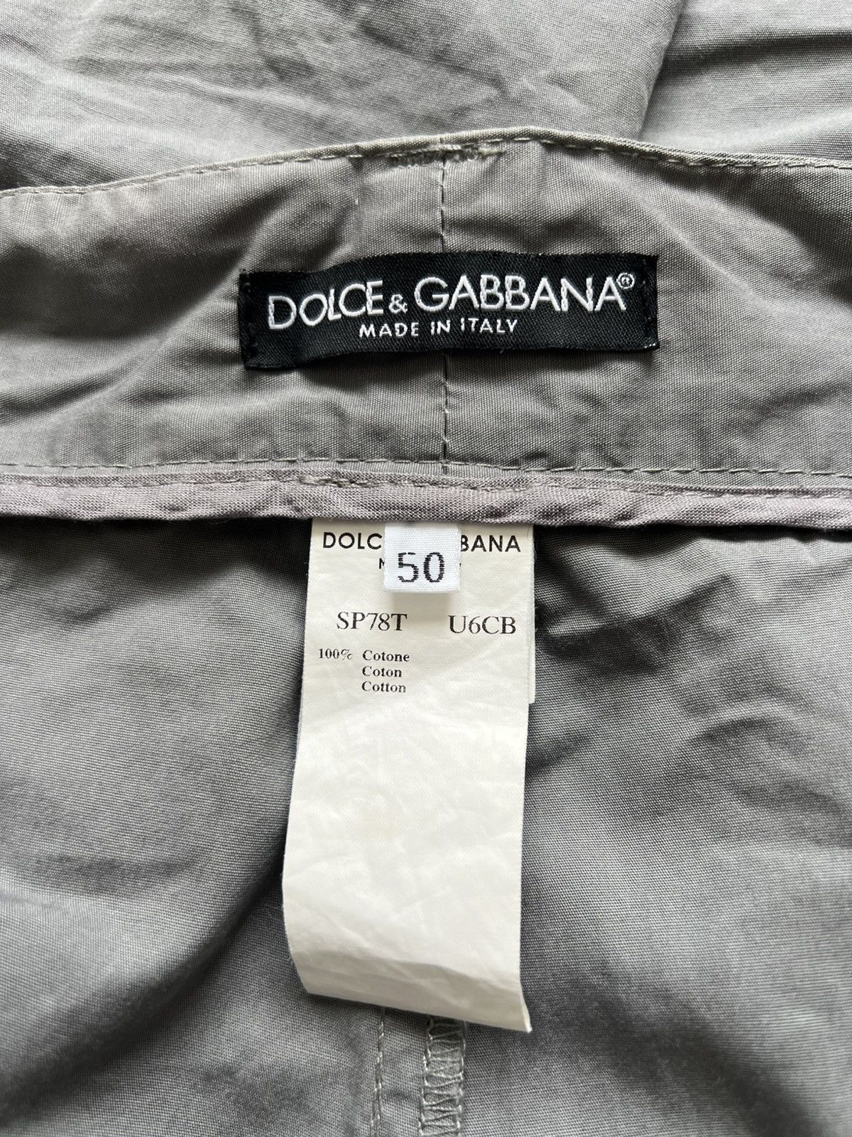 Dolce & Gabbana SS03 Dolce & gabbana zip cargo pants Size US 35 - 13 Thumbnail