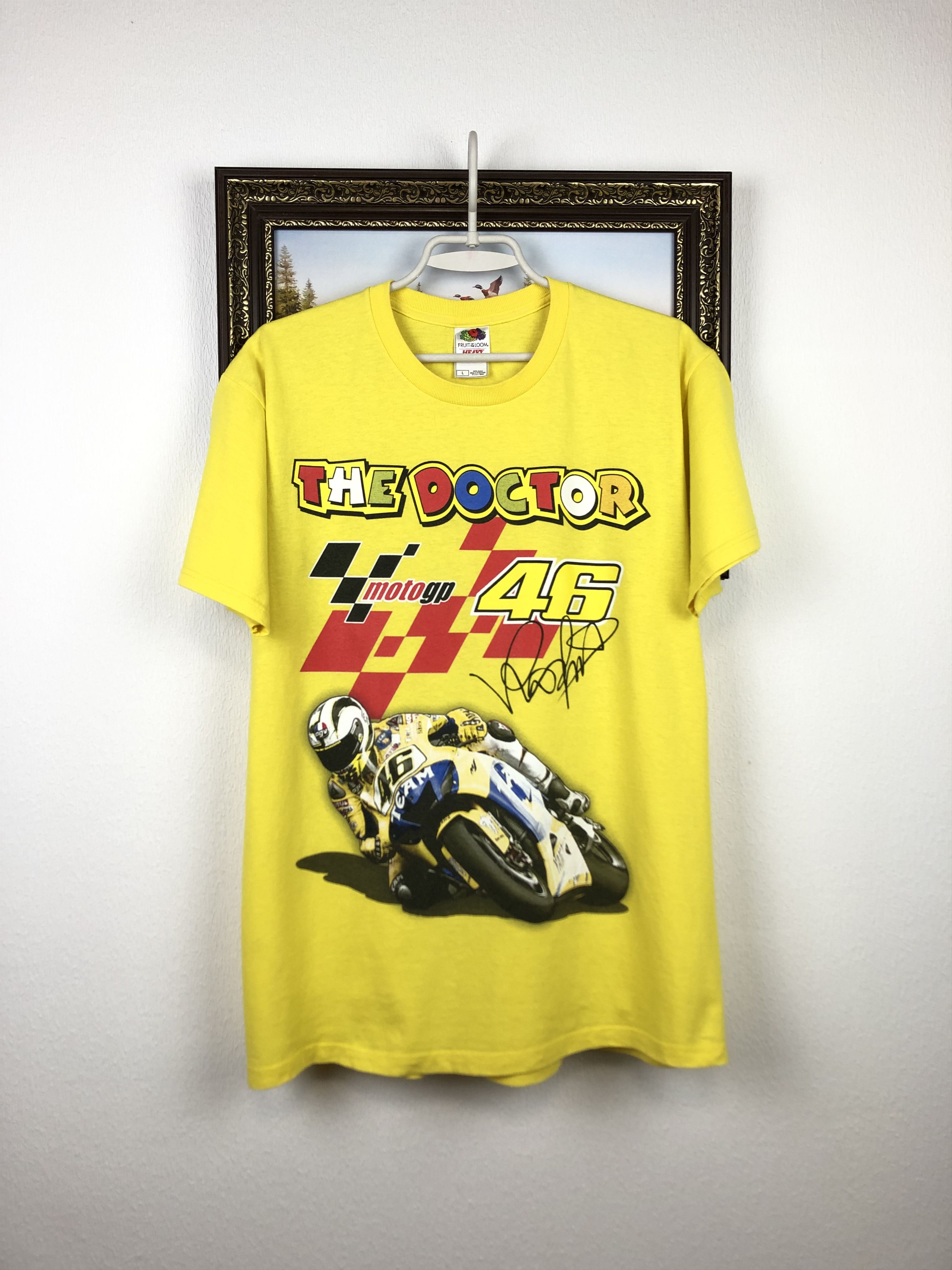 Vintage Vintage Valentino Rossi Doctor Sun Racing Yamaha Jersey Tee Size US L / EU 52-54 / 3 - 2 Thumbnail