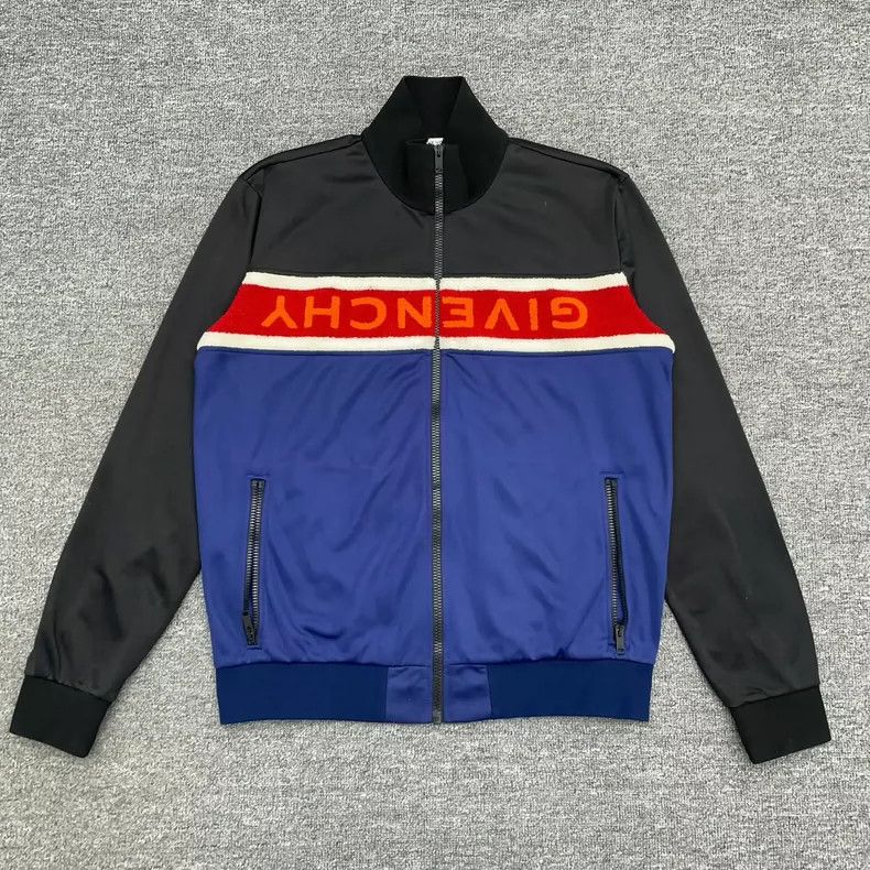 Givenchy Chest Inverted Logo Varsity Jacket - dmc